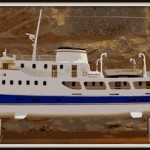 example of restoration of displacement motor-yacht