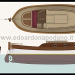 SOLD - 9.66 mt Gozzo Pexino 1966 - great bargain - VENDUTO