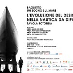 BAGLIETTO conferenza 11 aprile - mostra dal 6 aprile Genova