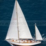 SUSANNA II - 19.40 MT SANGERMANI - L. Giles - 1964 - winner of 3 Giraglia - restoration project